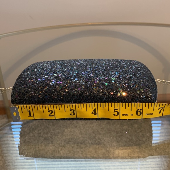 Lulu Townsend Glitter Crossbody Evening Bag - Picture 7 of 16